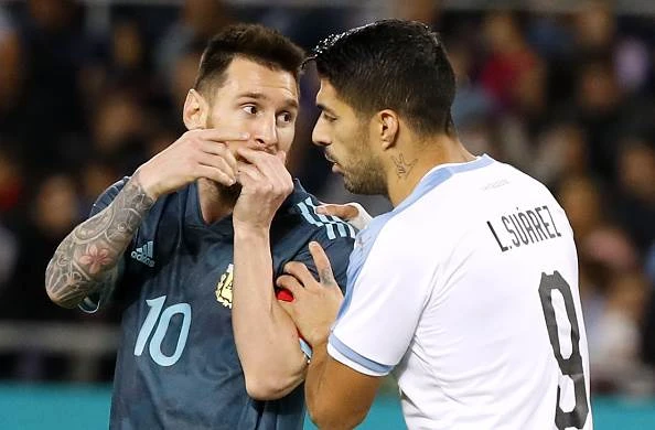 Lần gần nhất Messi tái ngộ Suarez ở vòng loại World Cup 2022