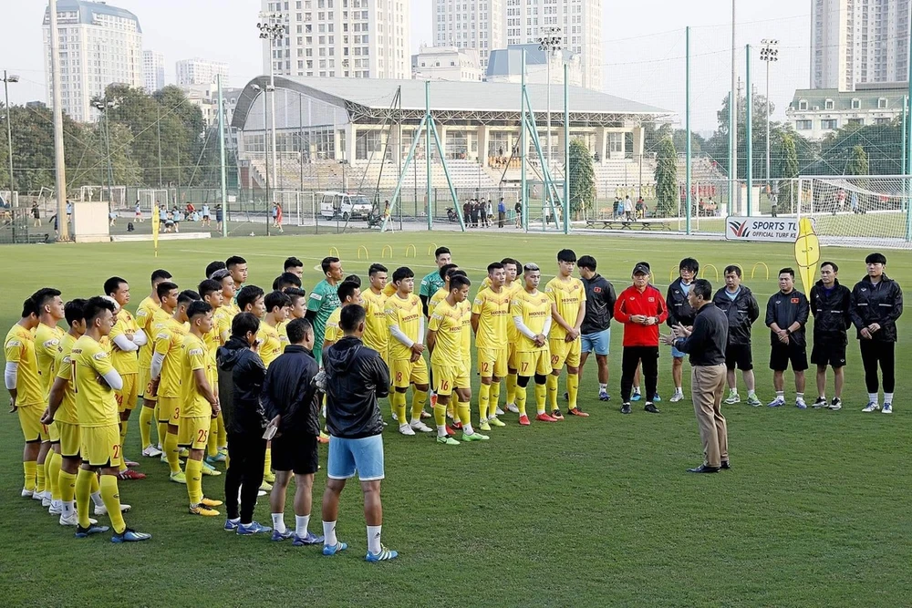 HLV Park Hang-seo: 'Tôi chưa phát hiện chân sút nào mới' ảnh 1 HLV Park Hang-seo: 'Tôi chưa phát hiện chân sút nào mới' ảnh 1
