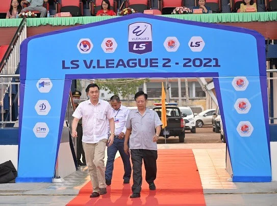 Sân Bình Phước khánh thành khán đài A ảnh 1 Sân Bình Phước khánh thành khán đài A ảnh 1
