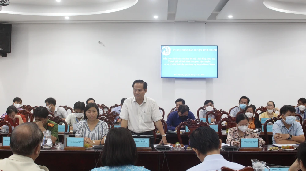 Sẽ kiến nghị TPHCM ban hành đơn giá gom rác theo từng cụm ảnh 2 Sẽ kiến nghị TPHCM ban hành đơn giá gom rác theo từng cụm ảnh 2