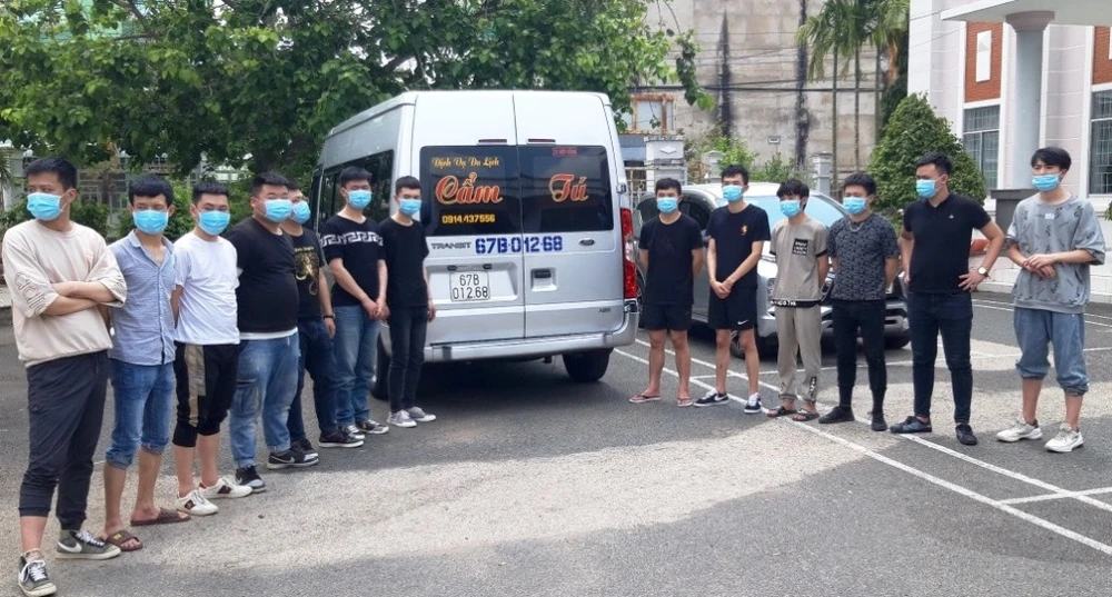 Phát hiện 34 người Trung Quốc nghi nhập cảnh trái phép vào Việt Nam ảnh 1 Phát hiện 34 người Trung Quốc nghi nhập cảnh trái phép vào Việt Nam ảnh 1