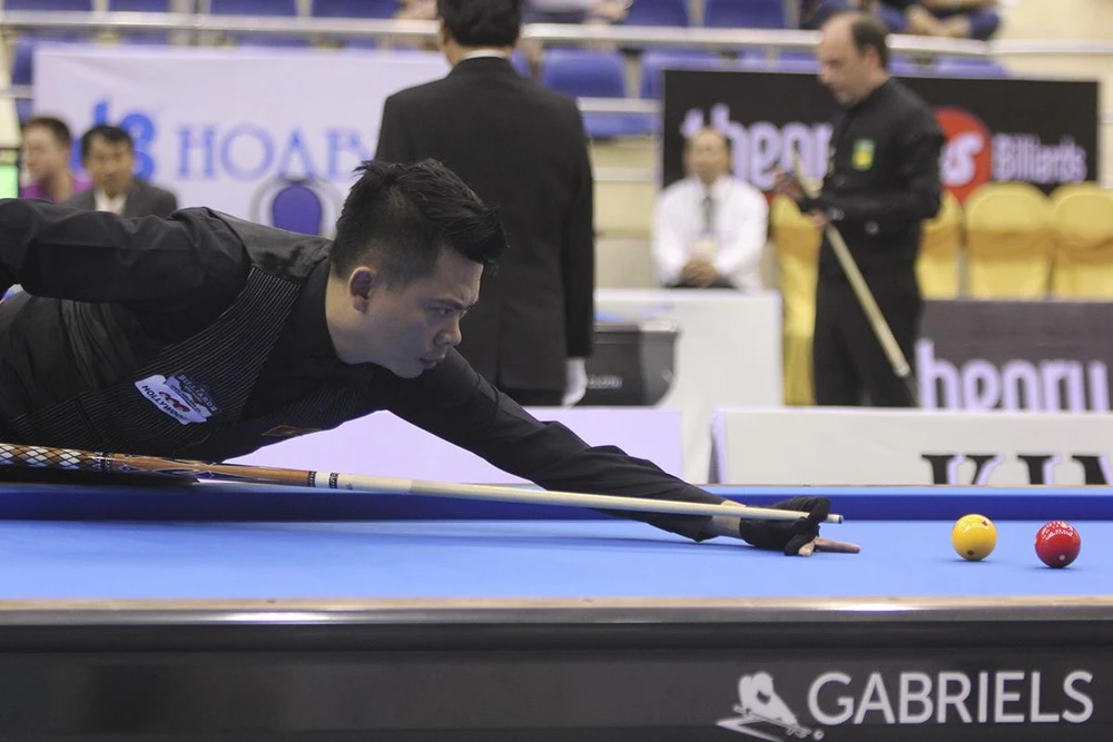 Mã Minh Cẩm hạ gục nhà vô địch thế giới tại World Cup carom 3 băng ảnh 2 Mã Minh Cẩm hạ gục nhà vô địch thế giới tại World Cup carom 3 băng ảnh 2
