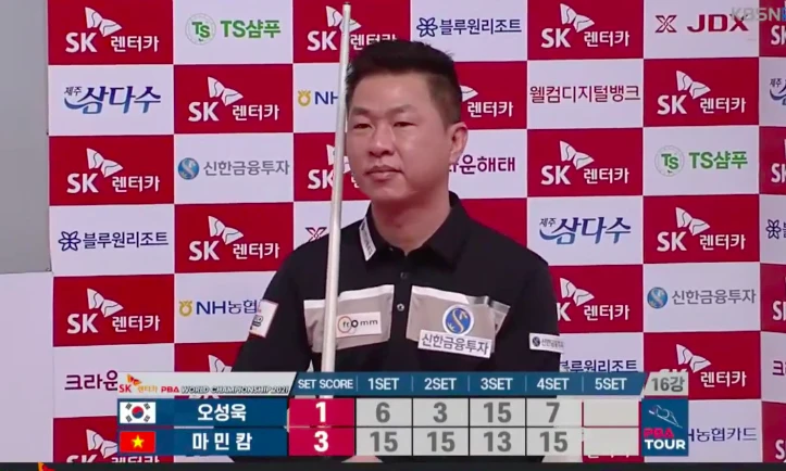 Mã Minh Cẩm lập “siêu phẩm” lọt vào tứ kết giải Billiards tiền thưởng lớn nhất thế giới PBA World Championship ảnh 2 Mã Minh Cẩm lập “siêu phẩm” lọt vào tứ kết giải Billiards tiền thưởng lớn nhất thế giới PBA World Championship ảnh 2