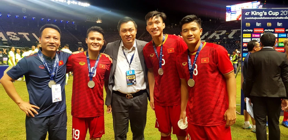 Đội tuyển Việt Nam có giải đấu thành công tại King's Cup 2019. Ảnh: Đoàn Nhật