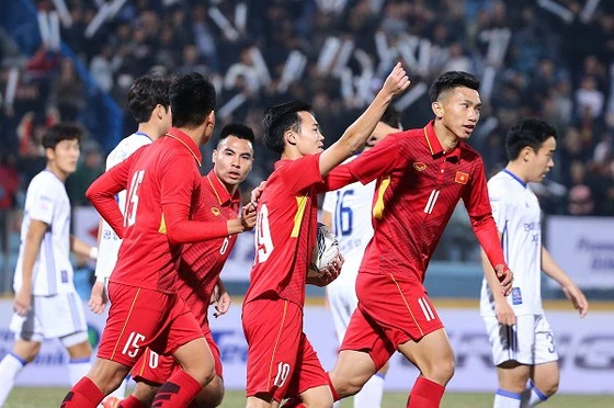 ĐT Việt Nam liệu sẽ có thay đổi ở lối chơi trong trận gặp Malaysia? Ảnh: Minh Hoàng