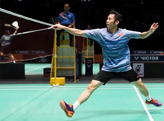 Tay vợt Nguyễn Tiến Minh không thể sang Singapore đấu giải. Ảnh: DŨNG PHƯƠNG