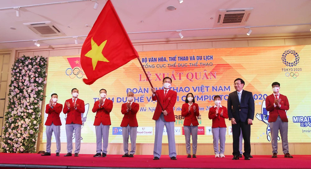Đoàn thể thao Việt Nam sẽ lên đường sang Nhật Bản vào ngày 18-7.