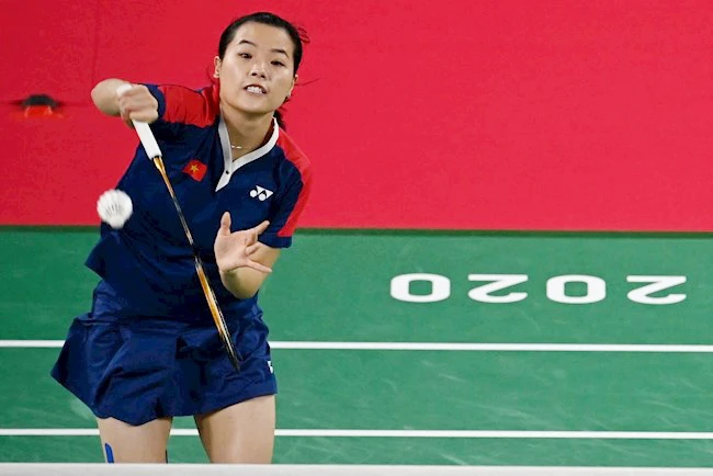 Nguyễn Thuỳ Linh giành chiến thắng thứ 2 tại Olympic. Ảnh: AFP