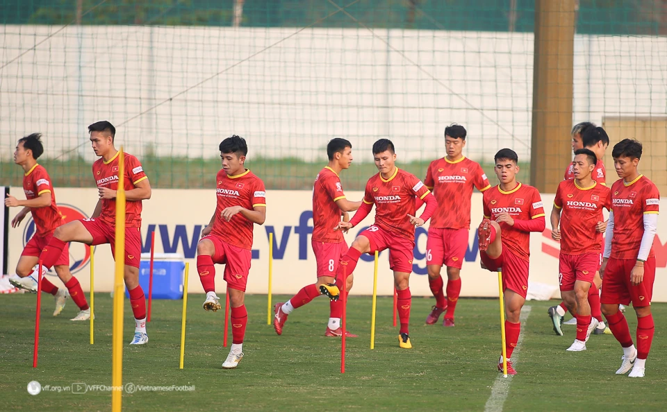 Đội tuyển Việt Nam sẵn sàng cho mục tiêu vô địch AFF Cup 2022