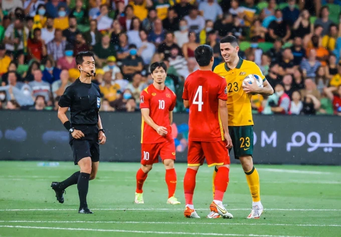 Trọng tài Ko Hyung-jin điều khiển trận Australia - Việt Nam ở vòng loại World Cup 2022