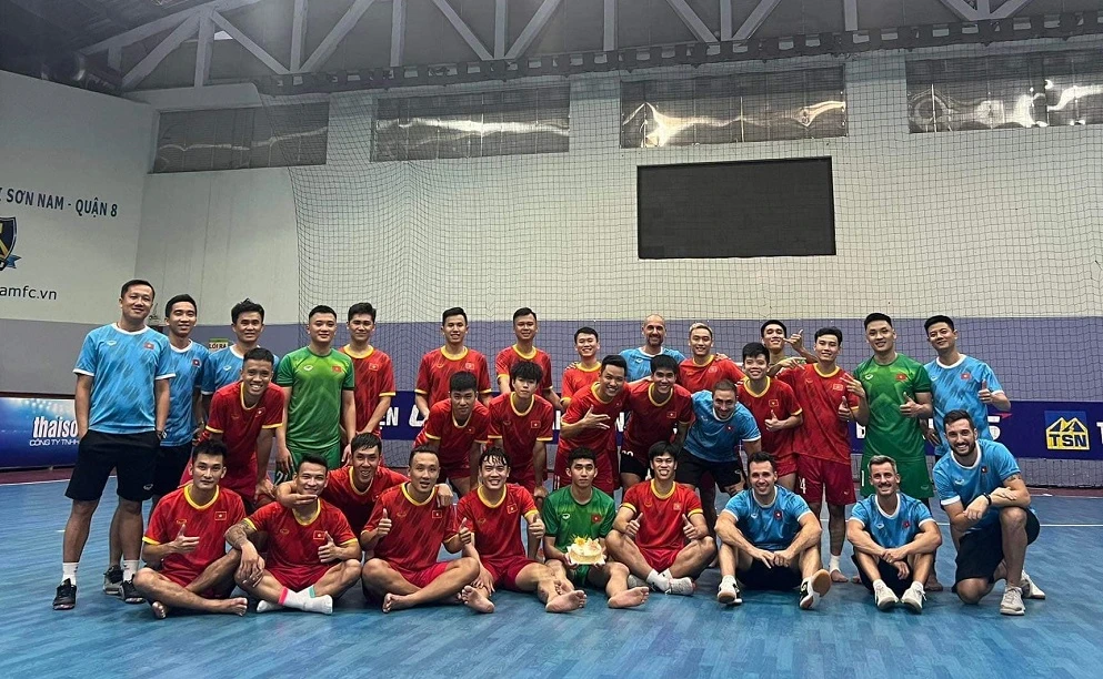 Đội tuyển futsal Việt Nam sẽ tạm chia tay từ cuối tuần này