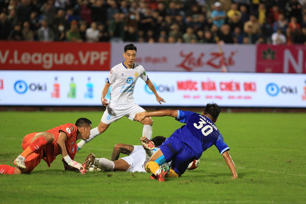 Khánh Hòa đã có trận đấu ấn tượng trên sân Thiên Trường