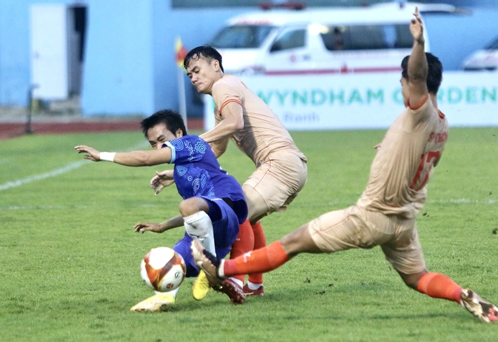 CAHN FC đã loại Khánh Hòa ở vòng 1 Cúp Quốc gia 2023 ngay trên sân Nha Trang 