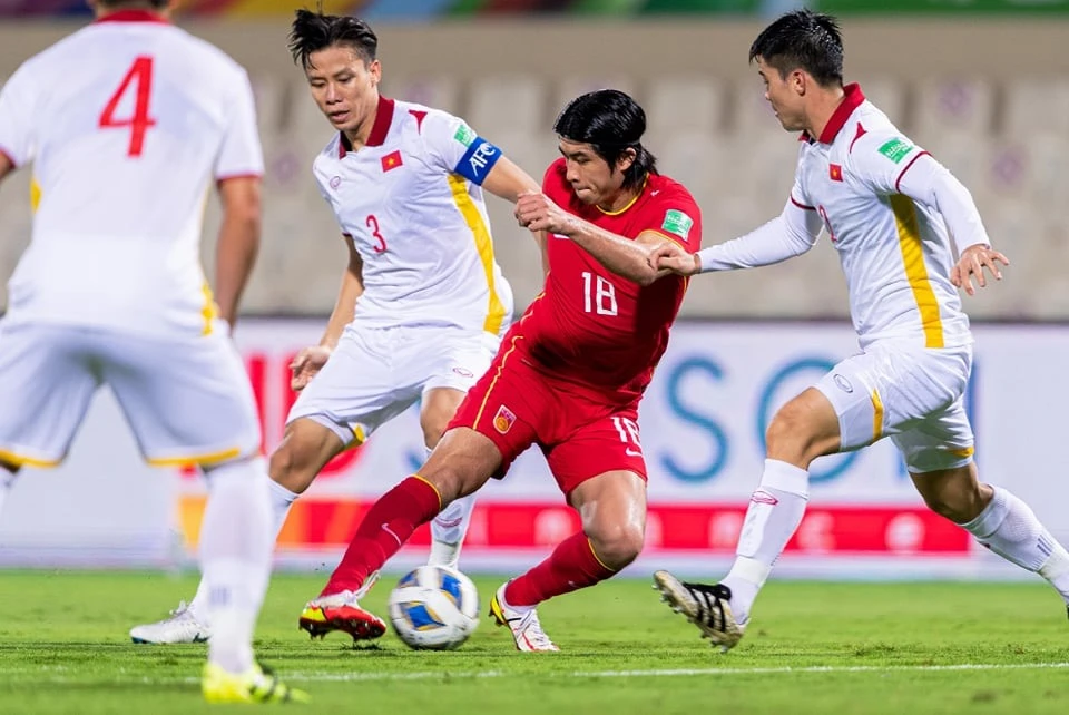 Đội tuyển Việt Nam và đội tuyển Trung Quốc vào nhóm hạt giống số 2