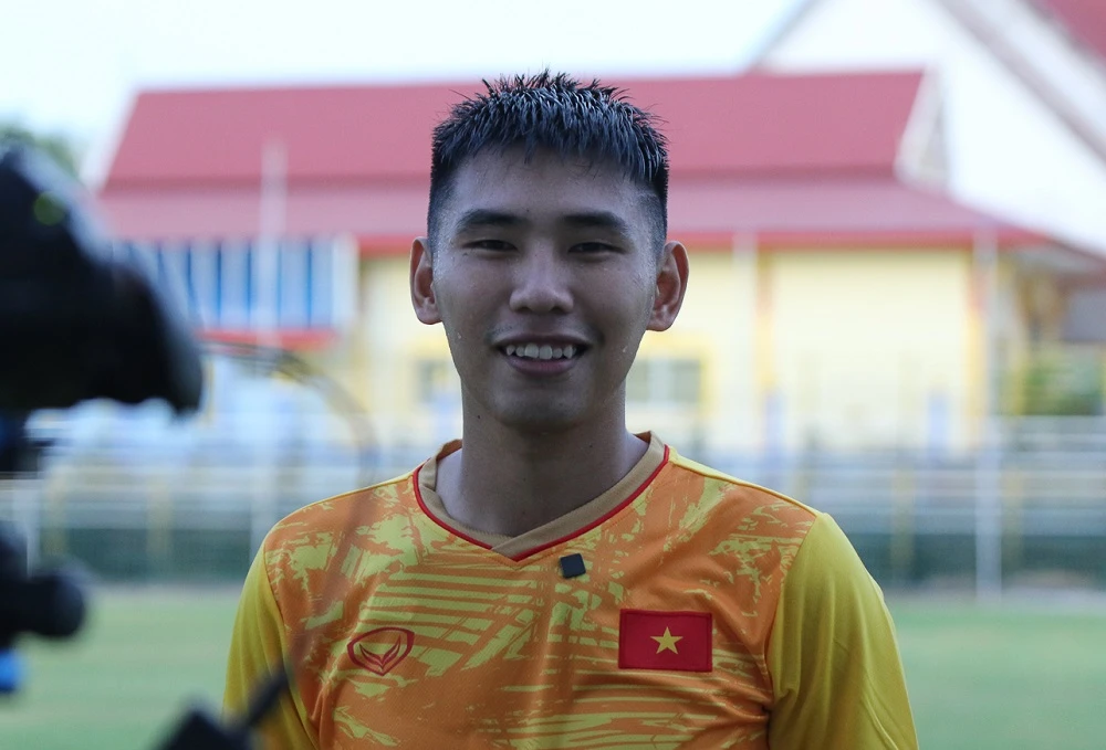 Đinh Xuân Tiến hy vọng kinh nghiệm thi đấu ở V-League sẽ giúp anh mang đến nhiều đóng góp cho U23 Việt Nam. 