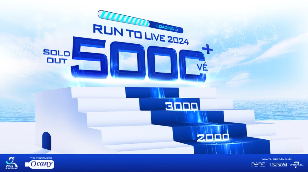 Đã có hơn 5000 VĐV đăng ký tham dự giải chạy Run To Live 2024