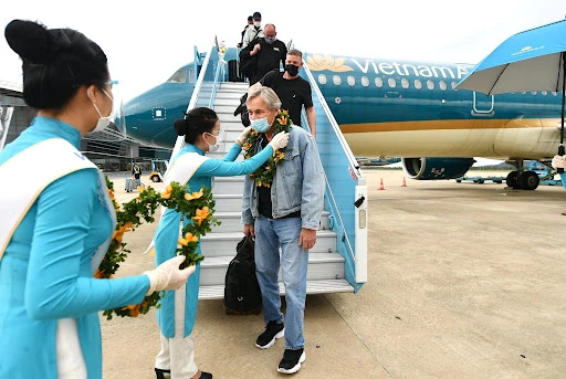 Đà Nẵng đón chuyến bay chở khách du lịch quốc tế đầu tiên theo chương trình thí điểm