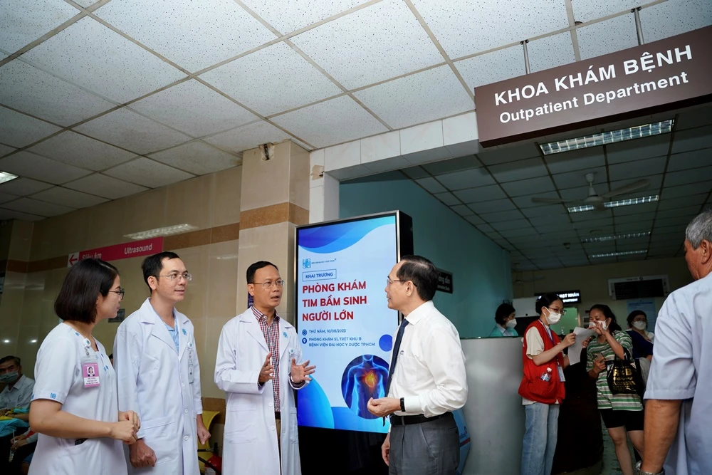 Bệnh viện ĐH Y Dược TPHCM khai trương phòng khám tim bẩm sinh người lớn
