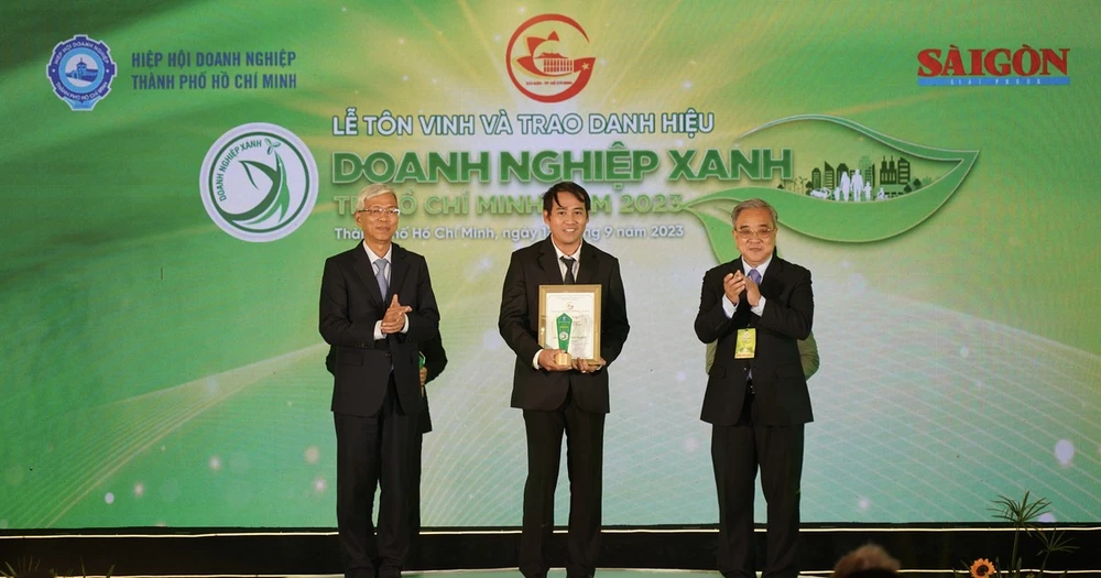 Lần đầu tiên TPHCM trao danh hiệu 'Doanh nghiệp xanh'