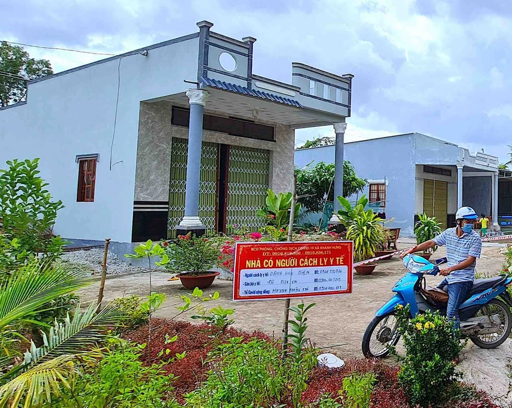 Hộ cách ly y tế tại nhà ở tỉnh Cà Mau