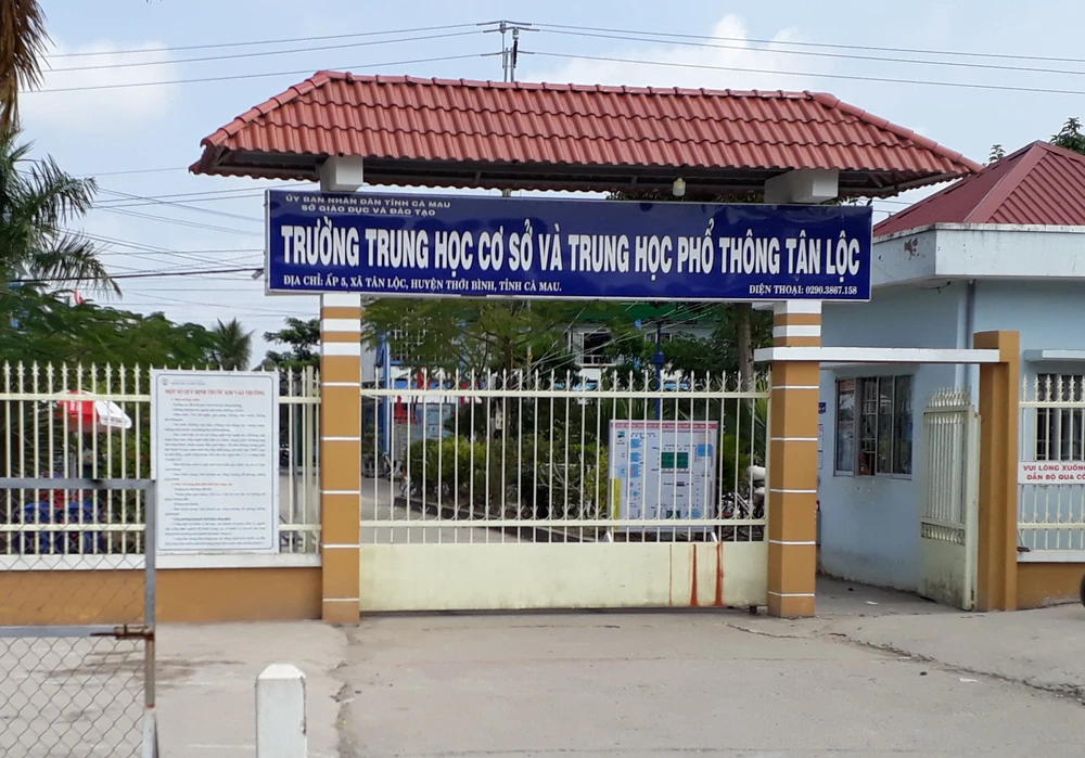 Trường THCS – THPT Tân Lộc