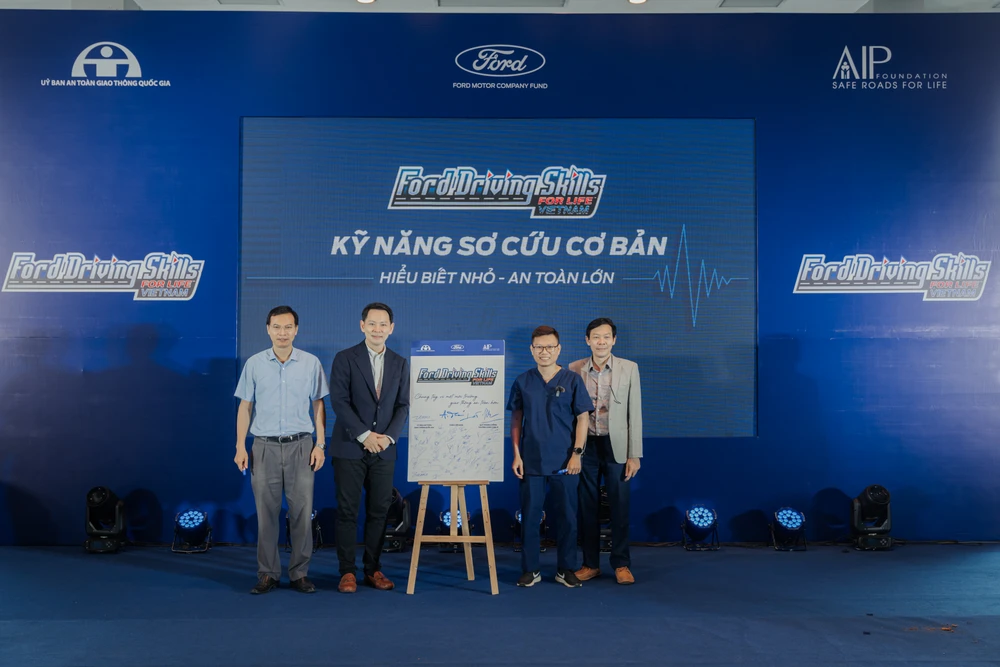 Ford Việt Nam ra mắt dự án chia sẻ kỹ năng sơ cứu cơ bản: “Hiểu biết nhỏ, An toàn lớn”