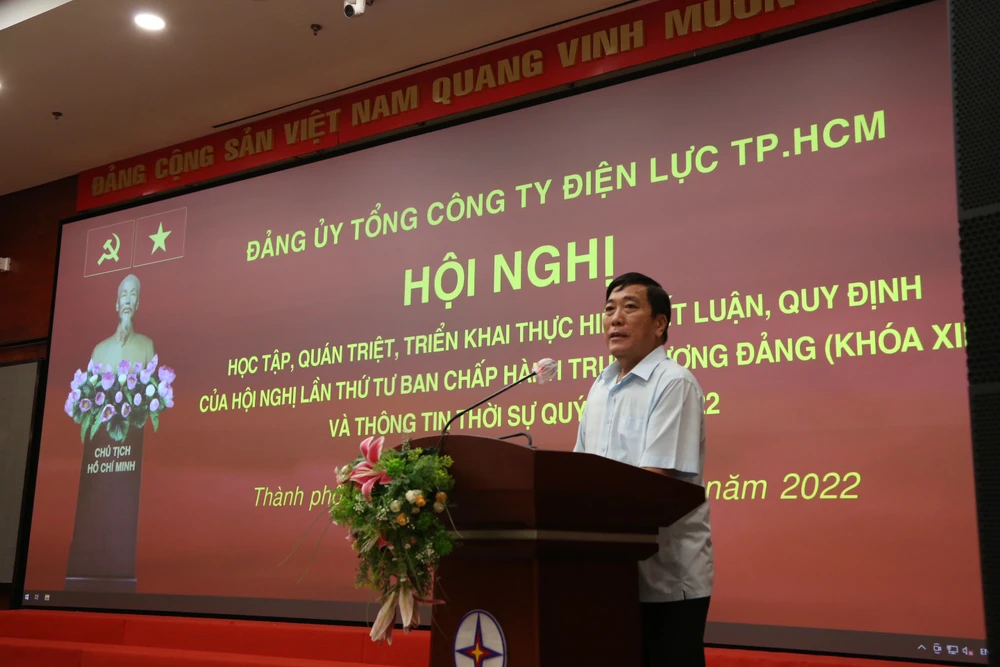 Ông Tô Đại Phong - Phó Trưởng Ban Tuyên giáo Thành ủy TPHCM