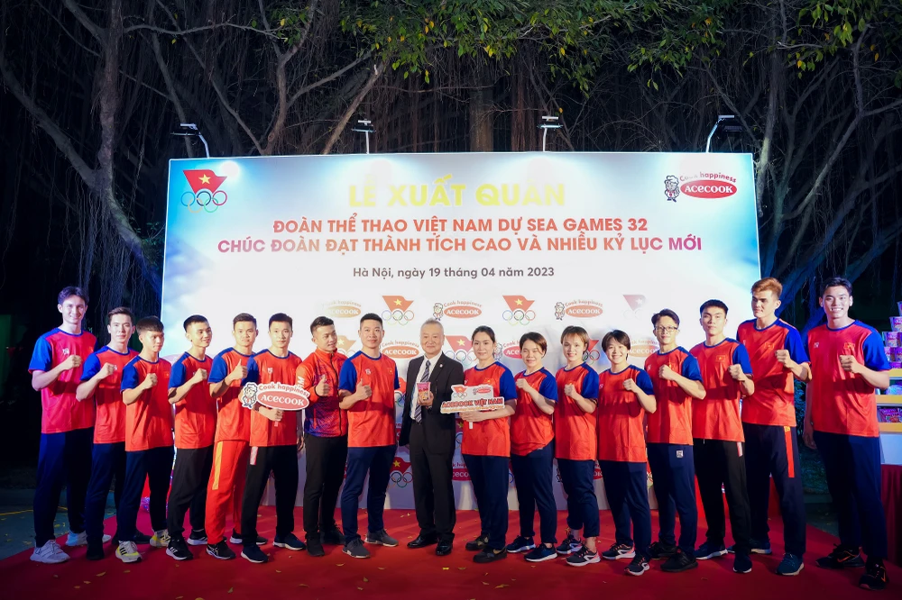 Acecook Việt Nam vinh dự đồng hành cùng Đoàn thể thao Việt Nam tại SEA Games 32