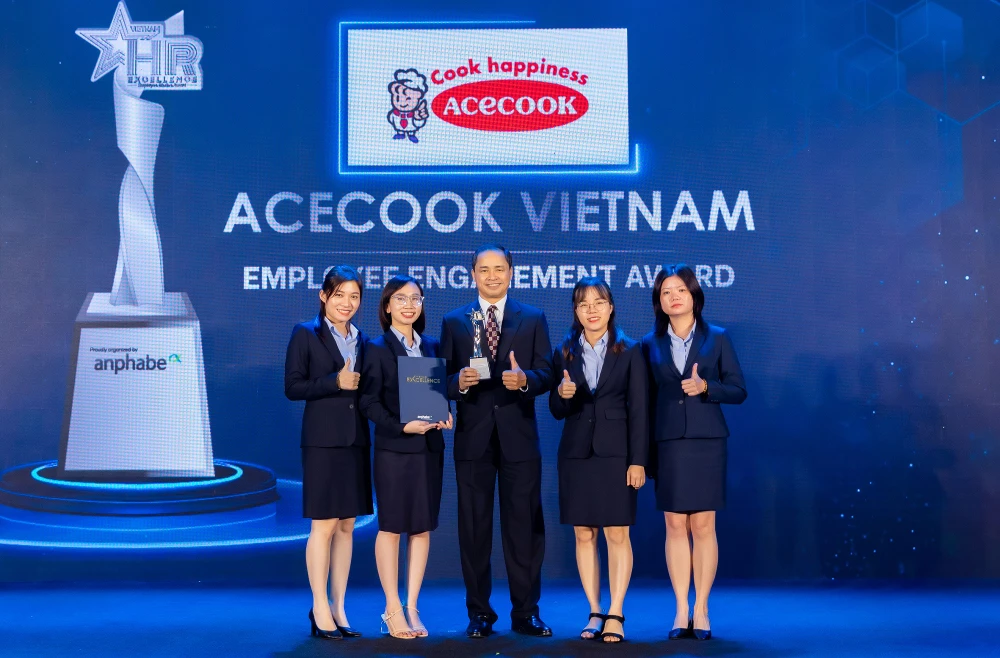 Acecook Việt Nam vinh dự nhận giải thưởng HR Excellence 2023