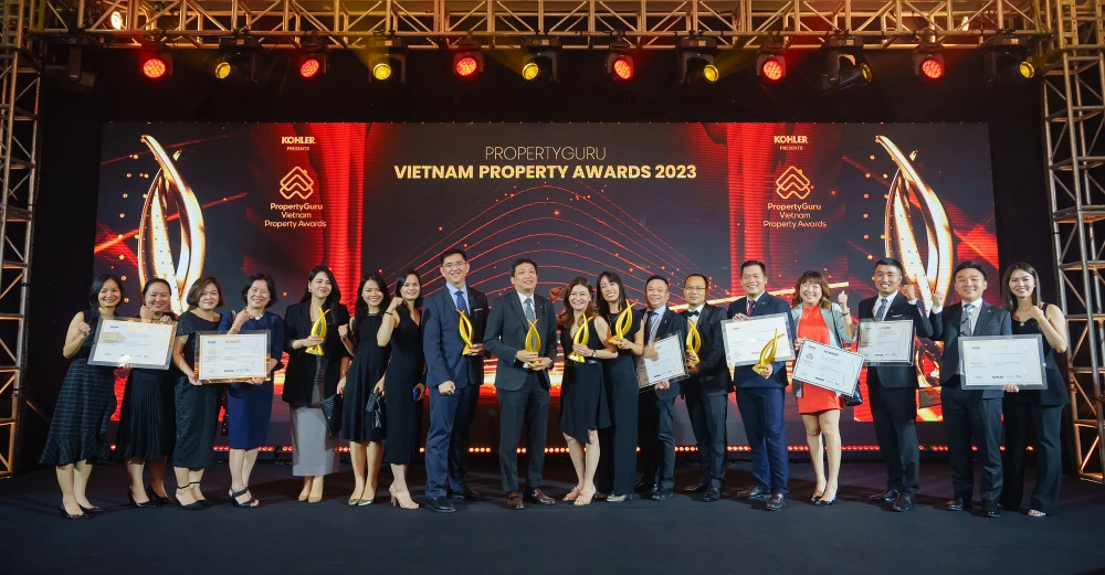 CapitaLand Development chiến thắng bảy hạng mục tại giải thưởng bất động sản Việt Nam PropertyGuru 2023