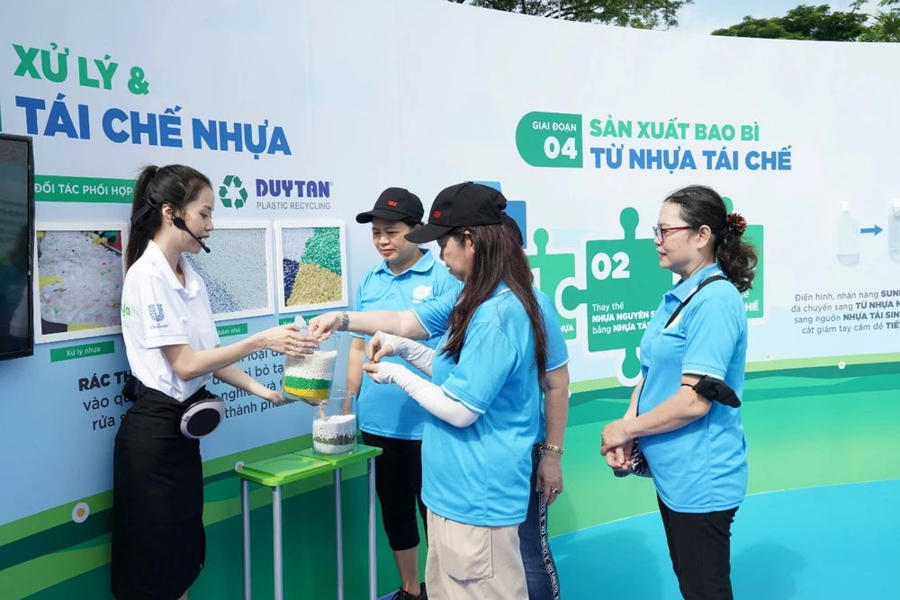 Ở thời điểm hiện tại, 63% bao bì của Unilever Việt Nam có khả năng tái chế