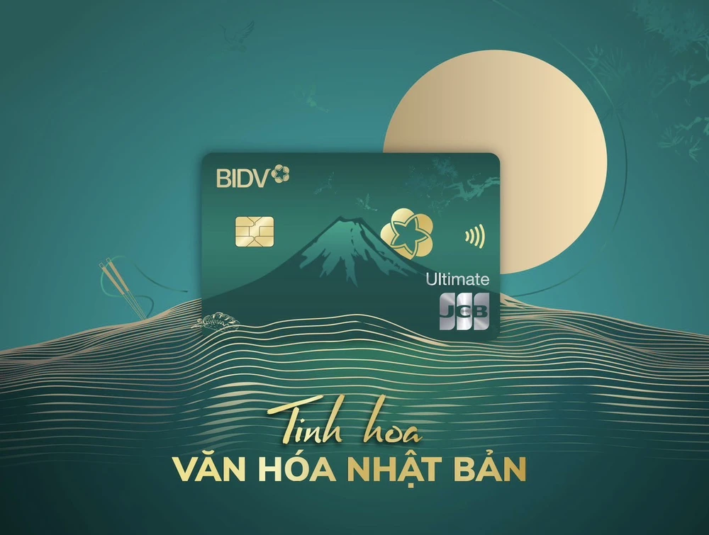 Thẻ tín dụng BIDV JCB Ultimate – Top 50 sản phẩm dịch vụ tin dùng Việt Nam 2023