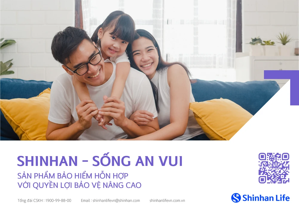 Shinhan Life Việt Nam ra mắt sản phẩm bảo hiểm “Shinhan – Sống An Vui”