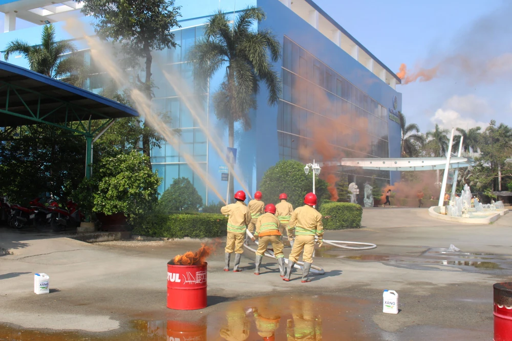 VWS tập huấn công tác phòng cháy chữa cháy mùa nắng nóng
