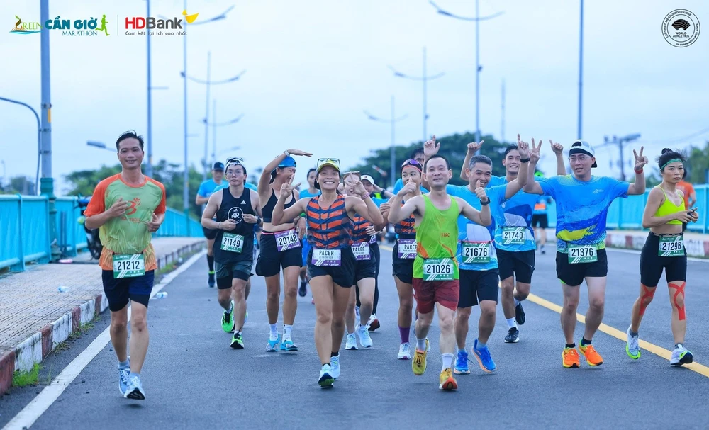 Năm thứ 2 đường chạy Green Cần Giờ Marathon đạt chứng nhận AIMS