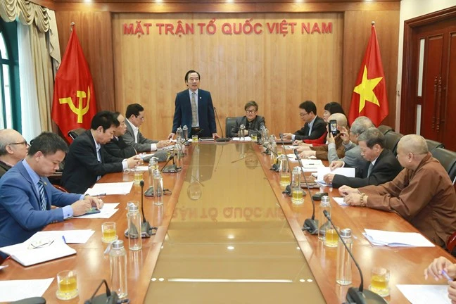 Phiên họp đầu tiên của Hội đồng tư vấn về Tôn giáo thuộc Ủy ban TƯ MTTQ Việt Nam, ngày 3-3