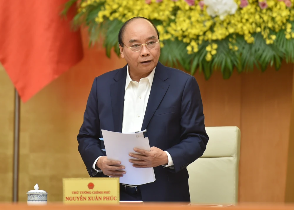 Thủ tướng Nguyễn Xuân Phúc yêu cầu phải kịp thời cảnh báo ô nhiễm không khí cho cộng đồng