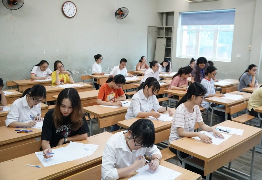 Học sinh tham dự kỳ thi tốt nghiệp THPT. Ảnh tư liệu: QUANG PHÚC