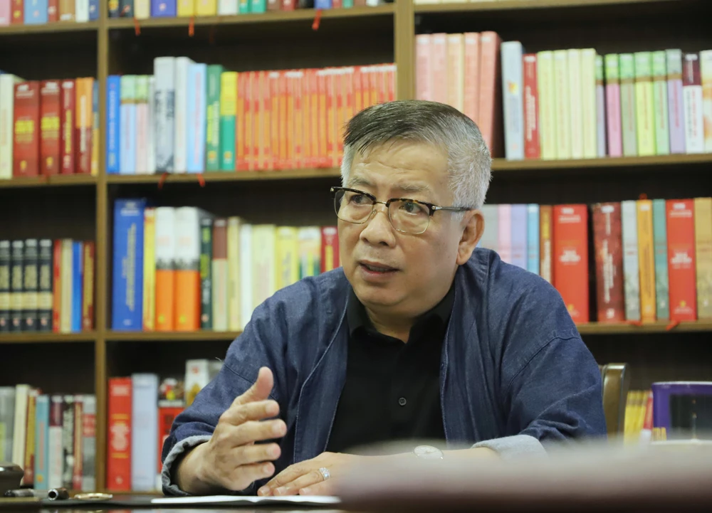 Thượng tướng Nguyễn Chí Vịnh. Ảnh: QUANG PHÚC