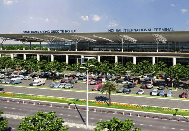 Nội Bài là một trong 14 cảng hàng không quốc tế 
