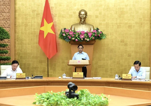 Thủ tướng Phạm Minh Chính chủ trì phiên họp Chính phủ thường kỳ tháng 7