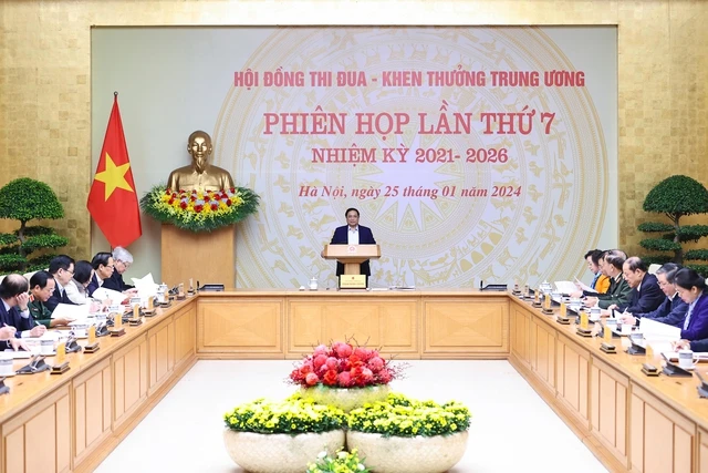 Thủ tướng Phạm Minh Chính, Chủ tịch Hội đồng Thi đua-Khen thưởng