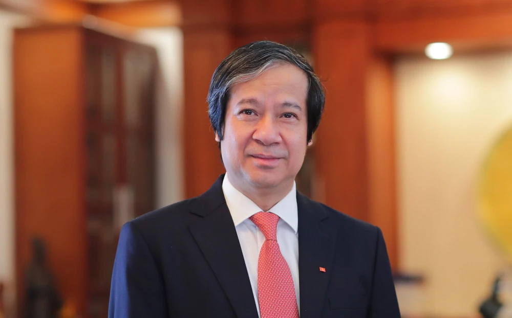PGS-TS Nguyễn Kim Sơn, Bộ trưởng Bộ GD-ĐT, giữ chức vụ Chủ tịch Hội đồng Giáo sư Nhà nước nhiệm kỳ 2024 - 2029