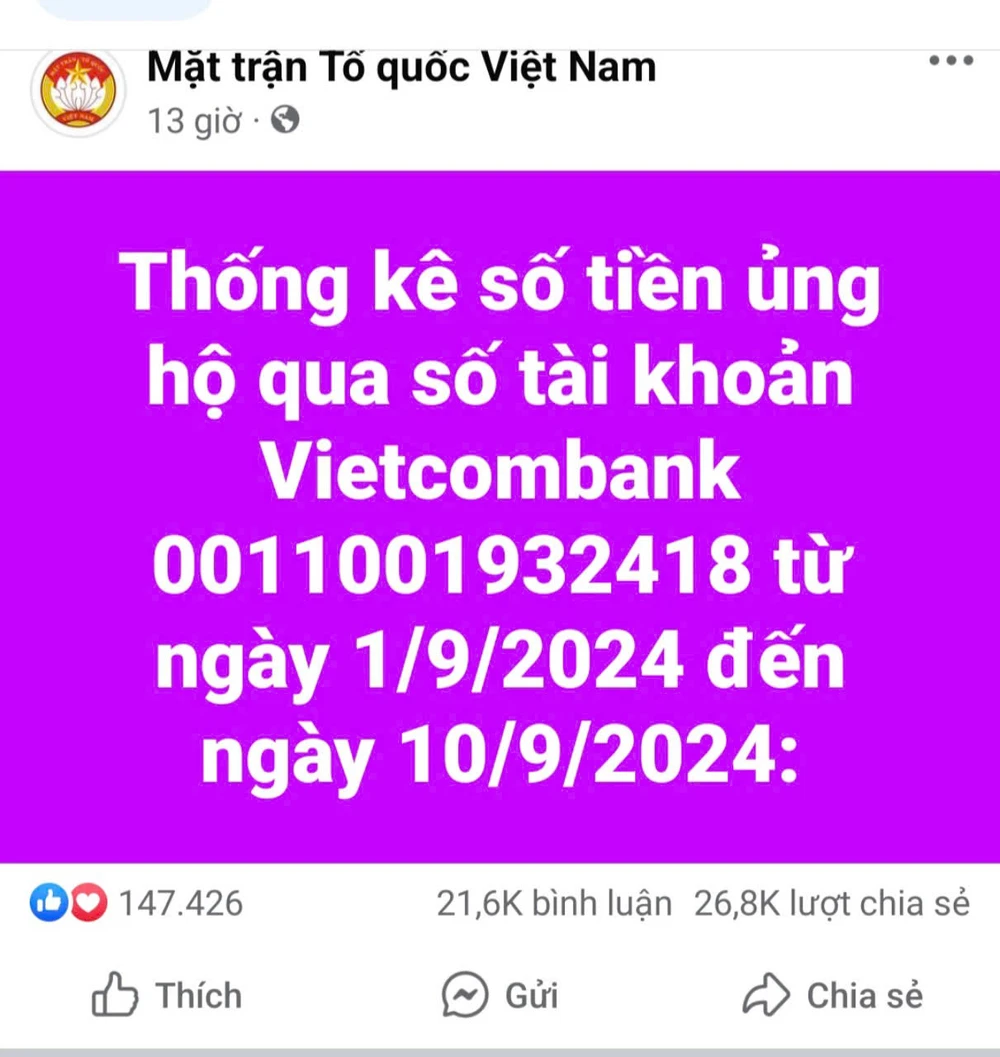 Cộng đồng mạng sục sôi sau khi &quot;check VAR” sao kê tài khoản ủng hộ khắc phục hậu quả bão lũ - Ảnh 2.