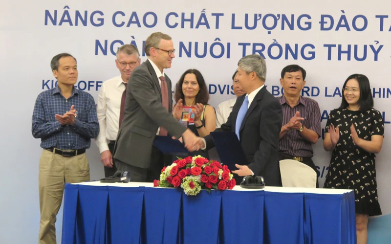 Na Uy hỗ trợ Việt Nam đào tạo 500 lao động nuôi trồng thủy sản