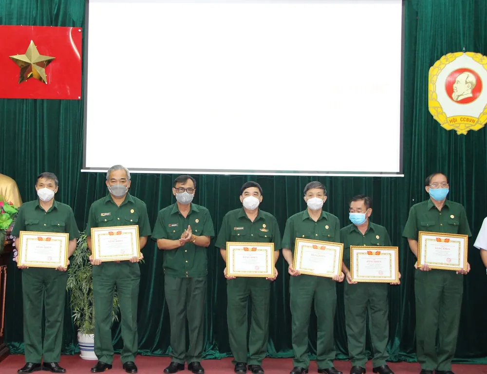 Cựu chiến binh TPHCM thi đua yêu nước “CCB gương mẫu” năm 2022 ảnh 3 Cựu chiến binh TPHCM thi đua yêu nước “CCB gương mẫu” năm 2022 ảnh 3