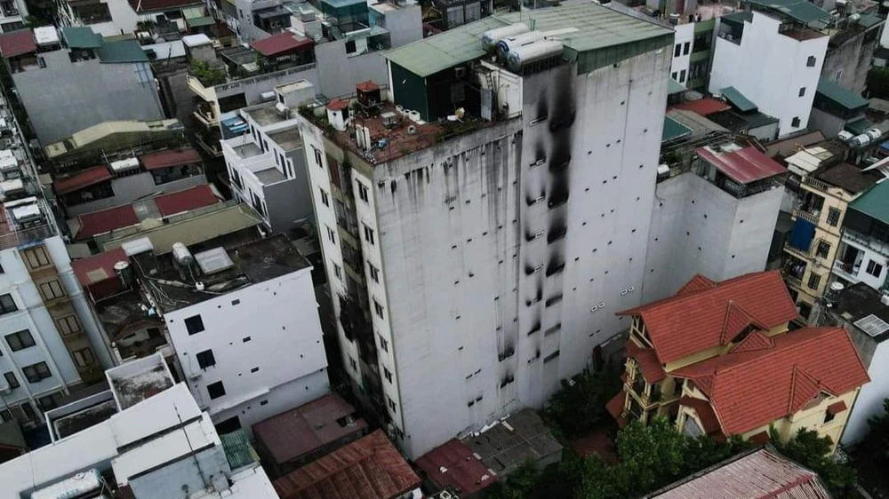 Vụ cháy xảy ra tại chung cư mini phường Khương Hạ (quận Thanh Xuân, Hà Nội) đã làm 56 người thiệt mạng.