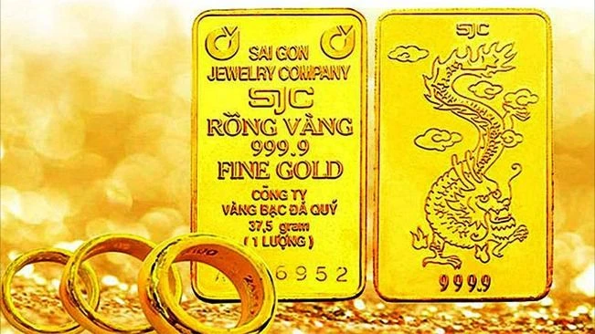 Giá vàng SJC neo trên 77 triệu đồng/lượng 