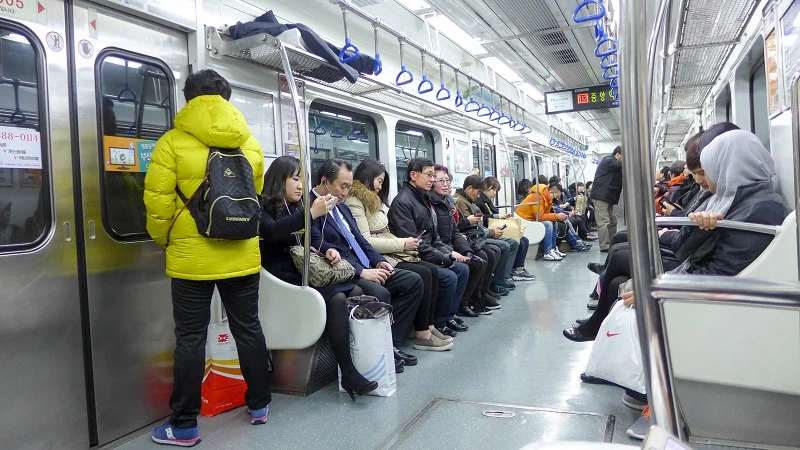 Hàn Quốc đứng đầu thế giới về sử dụng giao thông công cộng 