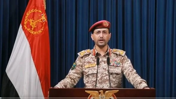 Người phát ngôn quân sự của lực lượng Houthi Yahya Saree. Ảnh: Arab News